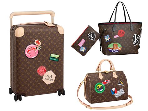 lv luggage illustration|luxury luggage sets.